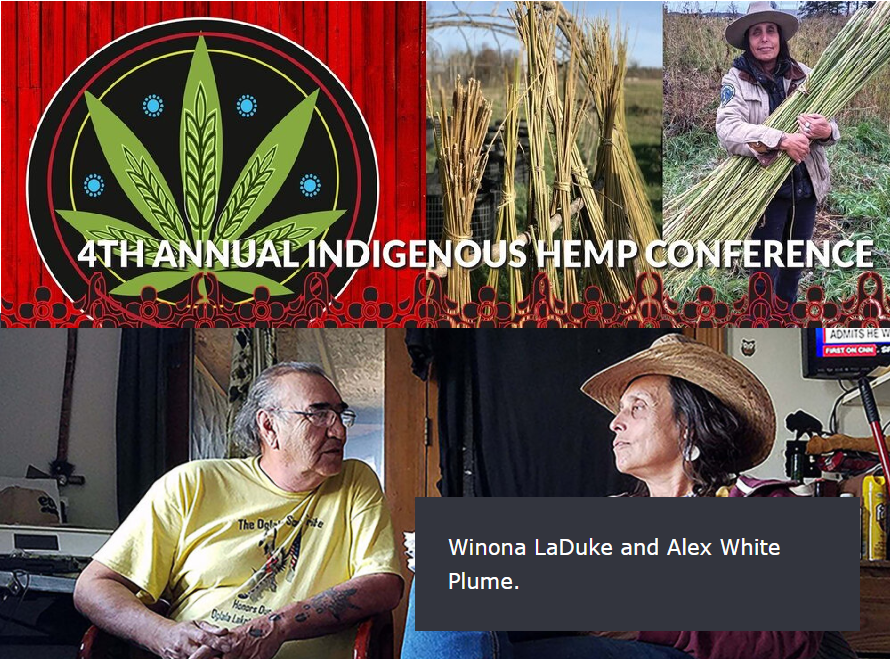 Opening Words for 4th Annual Indigenous Hemp Conference with Winona LaDuke and Alex White Plume [Video + Transcript]